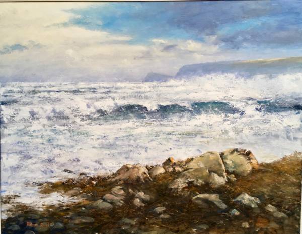 - Oil on Canvas, Painting by David Rust, measuring 71 x 91 cm (H x W) framed at 90 x 110 cm £2500